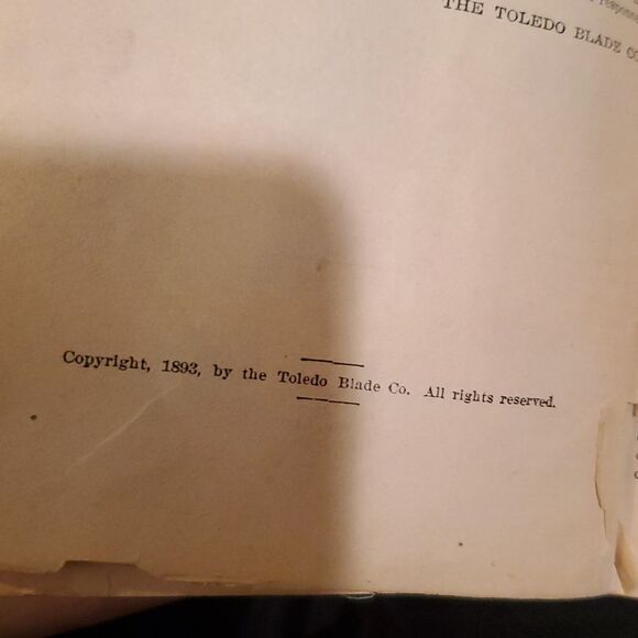 The Nasby Letters" were a series of satirical writings by David Ross Locke 1893 - Picture 13 of 13